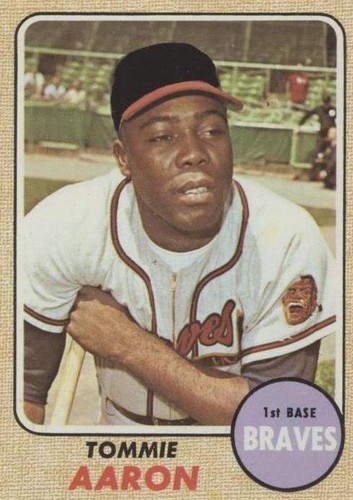 1968 Topps #394 Tommie Aaron EX GO588 | eBay