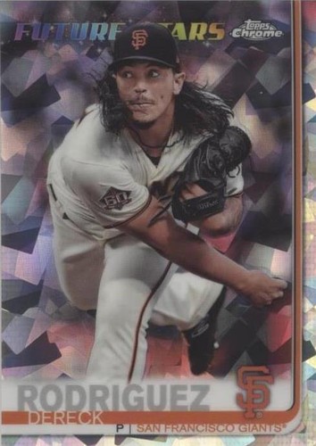 2019 Topps Chrome Sapphire Edition - Dereck Rodriguez #4
