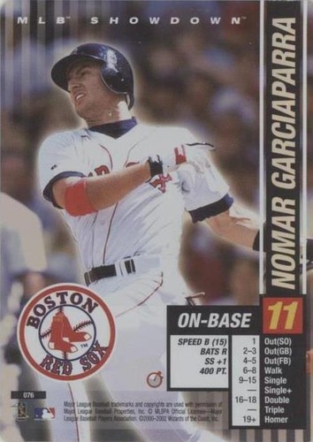2002 MLB Showdown Trading Deadline - Nomar Garciaparra #076