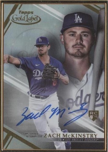 2021 Topps Gold Label - Zach McKinstry #FA-ZM
