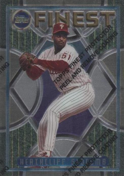 1995 Topps Finest - Heathcliff Slocumb #264