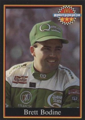1991 Maxx McDonald's All-Star Race Team - Brett Bodine #12