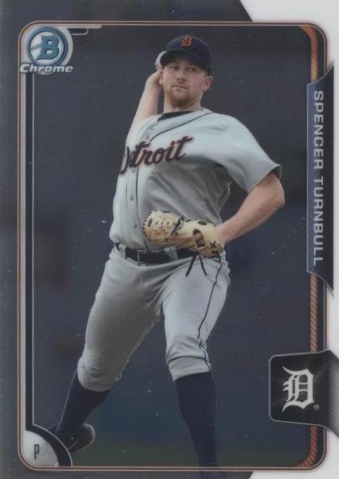 2015 Bowman Chrome - Spencer Turnbull #BCP221