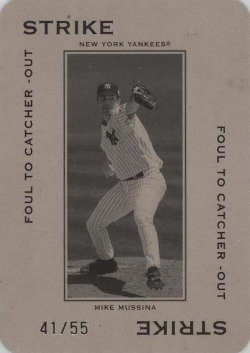 2005 Donruss Throwback Threads - Mike Mussina #PG-18