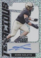 2022 Leaf Metal Draft George Karlaftis #TD-GK1