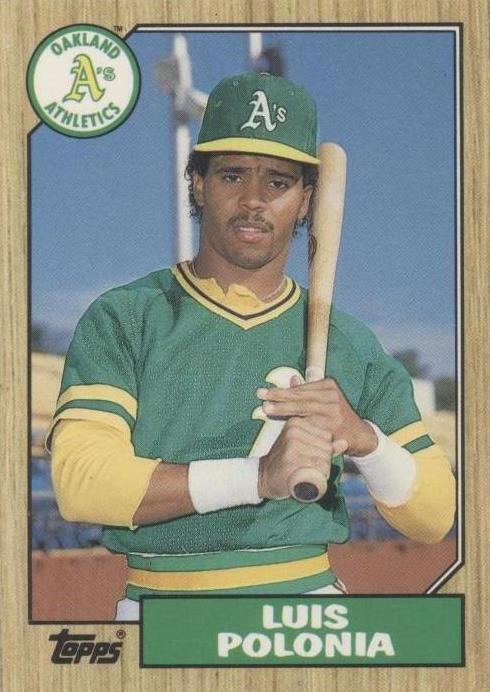 Topps Traded 1987 - Luis Polonia #96T