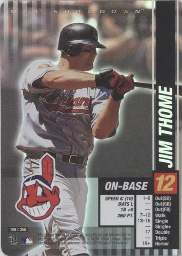 2002 MLB Showdown - Jim Thome #109