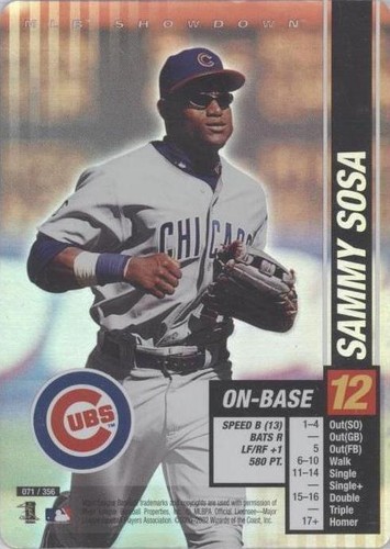 2002 MLB Showdown - Sammy Sosa #071