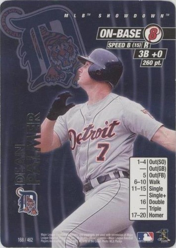 2001 MLB Showdown - Dean Palmer #168