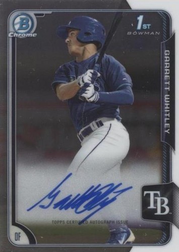 2015 Bowman Draft - Garrett Whitley #BCA-GW