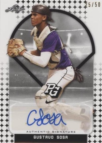 2018 Leaf Perfect Game National Showcase - Gustavo Sosa #BA-GS2