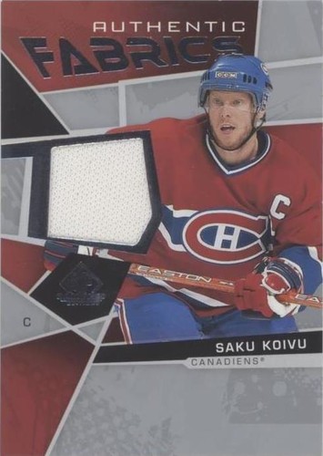 2021-22 Upper Deck SP Game Used - Saku Koivu #AF-SK