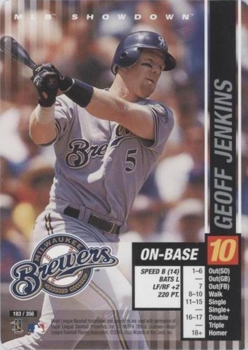 2002 MLB Showdown - Geoff Jenkins #183