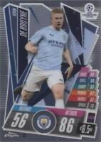 2020-21 Topps Chrome Match Attax UCL Kevin de Bruyne #11