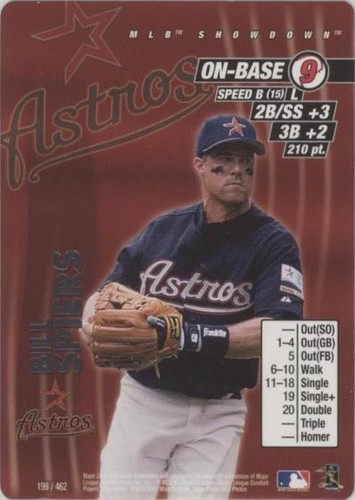 2001 MLB Showdown - Bill Spiers #198