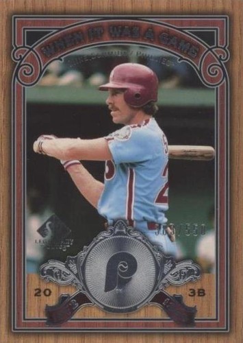2006 SP Legendary Cuts - Mike Schmidt #WG-MS
