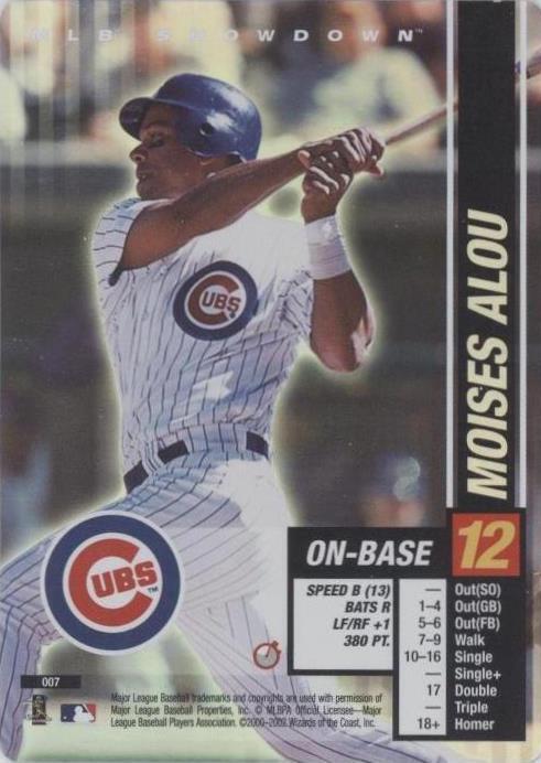 2002 MLB Showdown Trading Deadline - Moises Alou #007