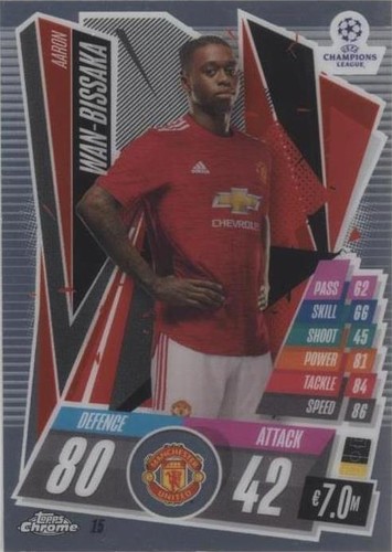 2021-22 Topps Museum Manchester United Aaron Wan-Bissaka