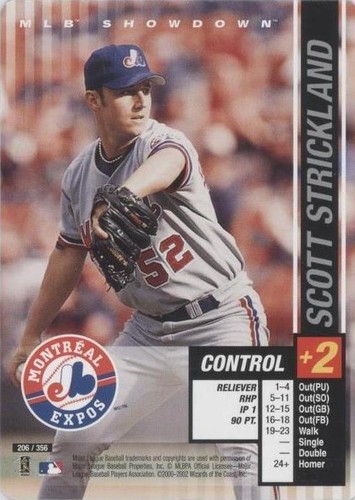 2002 MLB Showdown - Scott Strickland #206