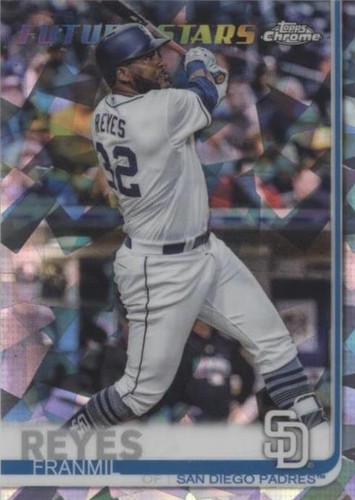 2019 Topps Chrome Sapphire Edition - Franmil Reyes #186