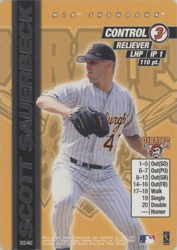 2000 MLB Showdown - Scott Sauerbeck #352