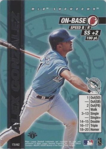 2000 MLB Showdown - Alex Gonzalez #178