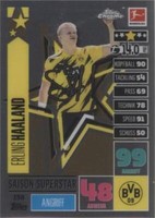 2020-21 Topps Chrome Match Attax Bundesliga Erling Haaland #158