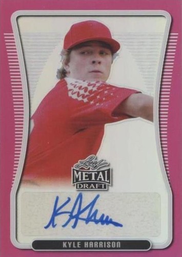 2020 Leaf Metal Draft - Kyle Harrison #BAP-KH1