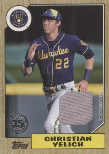 2022 Topps Series 1 - Christian Yelich #87R-CY