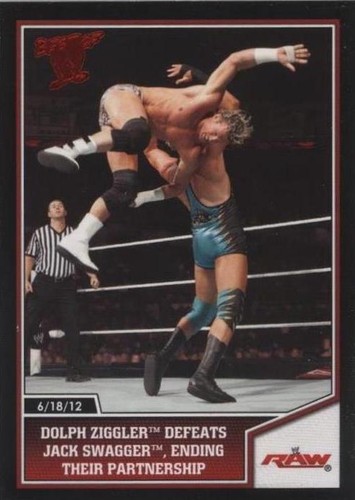 2013 Topps Best of WWE - Dolph Ziggler Jack Swagger #20