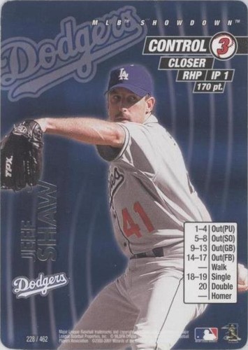 2001 MLB Showdown - Jeff Shaw #228