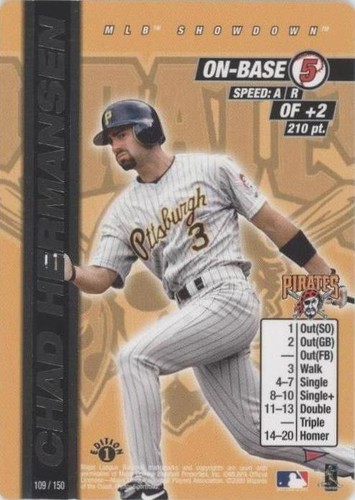 2000 MLB Showdown Pennant Run - Chad Hermansen #109