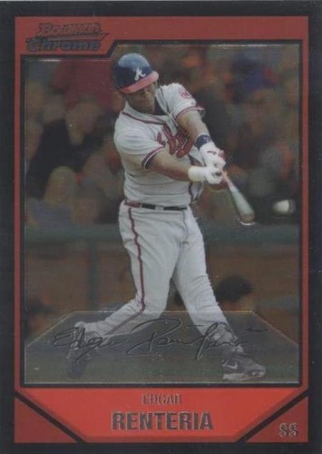 2007 Bowman Chrome - Edgar Renteria #48