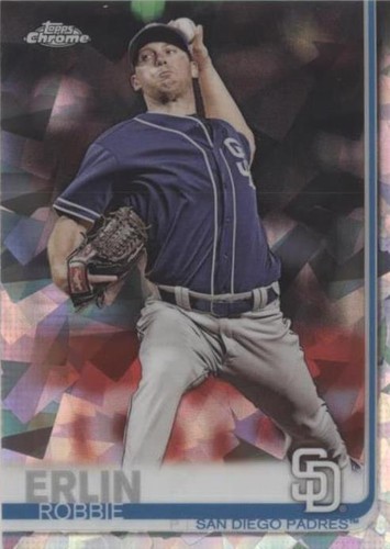 2019 Topps Chrome Sapphire Edition - Robbie Erlin #626