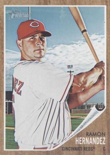 2011 Topps Heritage - Ramon Hernandez #302