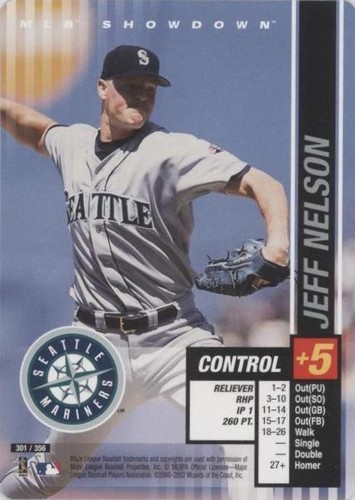 2002 MLB Showdown - Jeff Nelson #301