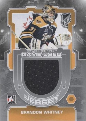 2012-13 In the Game Between the Pipes - Brandon Whitney #M-59