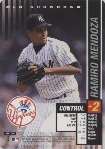 2002 MLB Showdown - Ramiro Mendoza #229