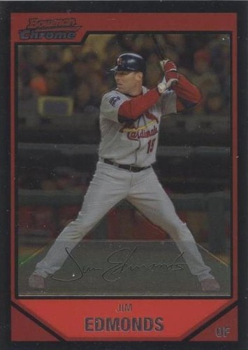 2007 Bowman Chrome - Jim Edmonds #59
