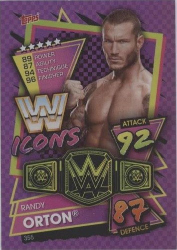 2021 Topps WWE Slam Attax - Randy Orton #355