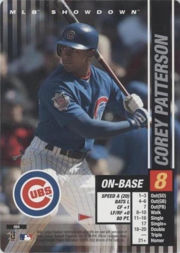 2002 MLB Showdown Pennant Run - Corey Patterson #084
