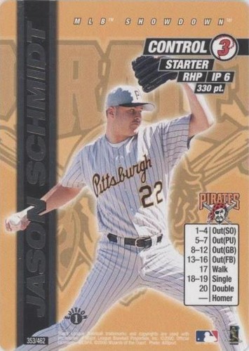 2000 MLB Showdown - Jason Schmidt #353