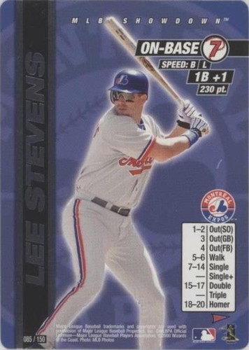 2000 MLB Showdown Pennant Run - Lee Stevens #085