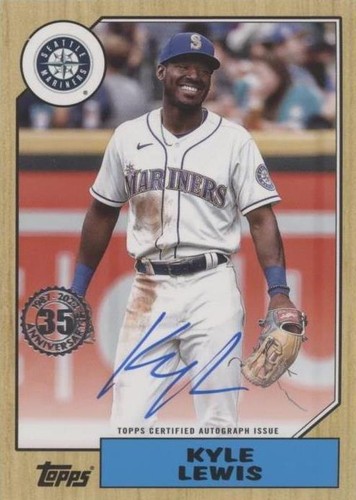 2022 Topps Series 1 - Kyle Lewis #87BA-KLE