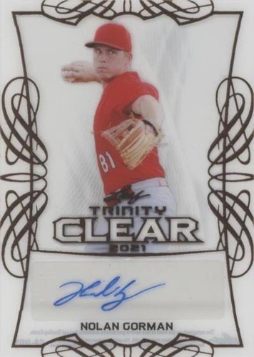 2021 Leaf Trinity - Nolan Gorman #CA-NG1