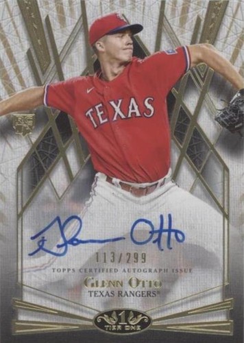 2022 Topps Tier One - Glenn Otto #BOA-GO