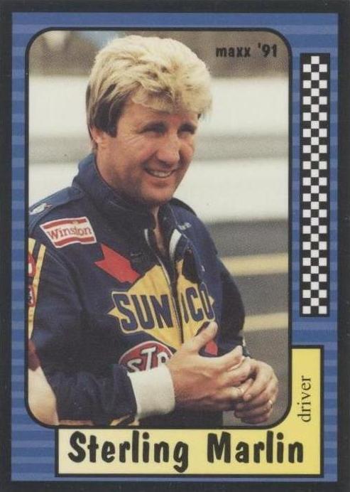 1991 Maxx Collection - Sterling Marlin #22
