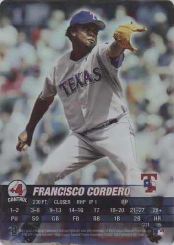 2005 MLB Showdown - Francisco Cordero #331