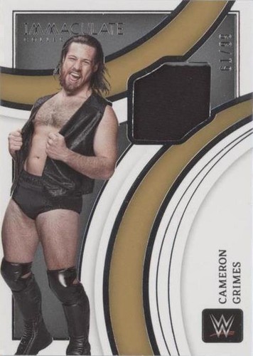 2022 Panini Immaculate Collection WWE - Cameron Grimes #SS-CGR