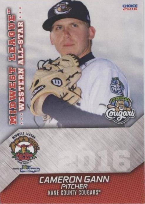 2016 Choice Midwest League All-Stars - Cameron Gann #60